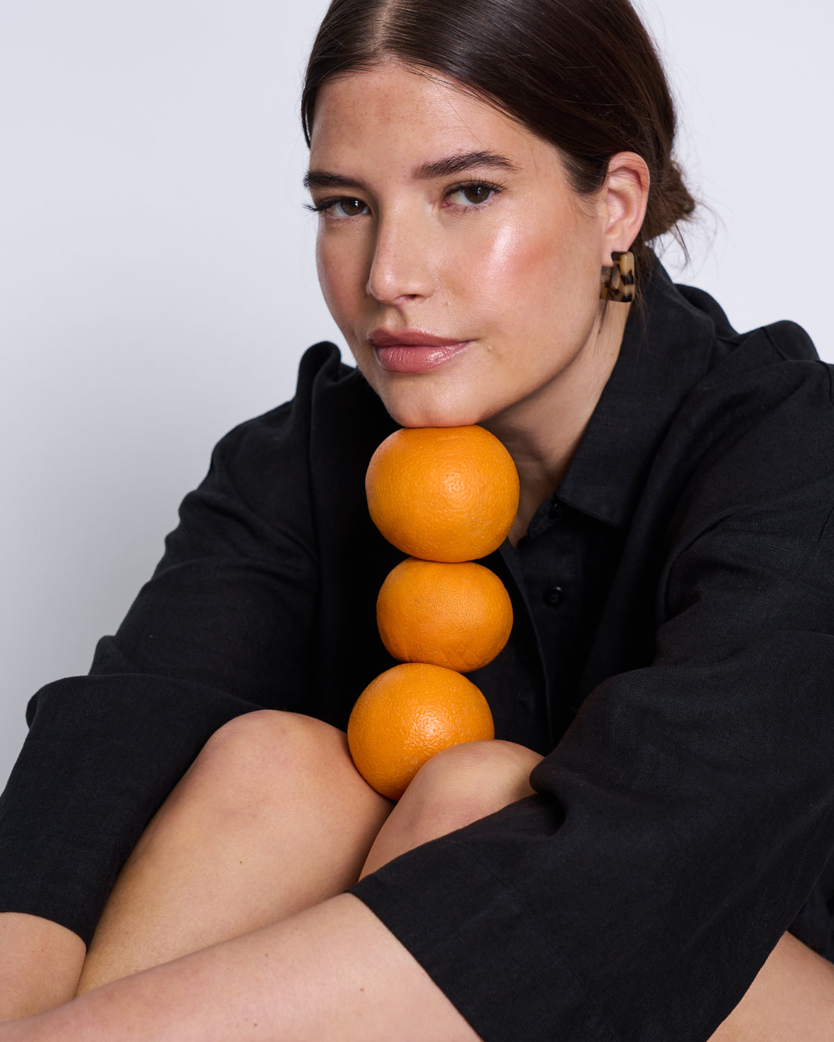 LINEN SHIRT MONS BLACK Blouses jan-n-june 4