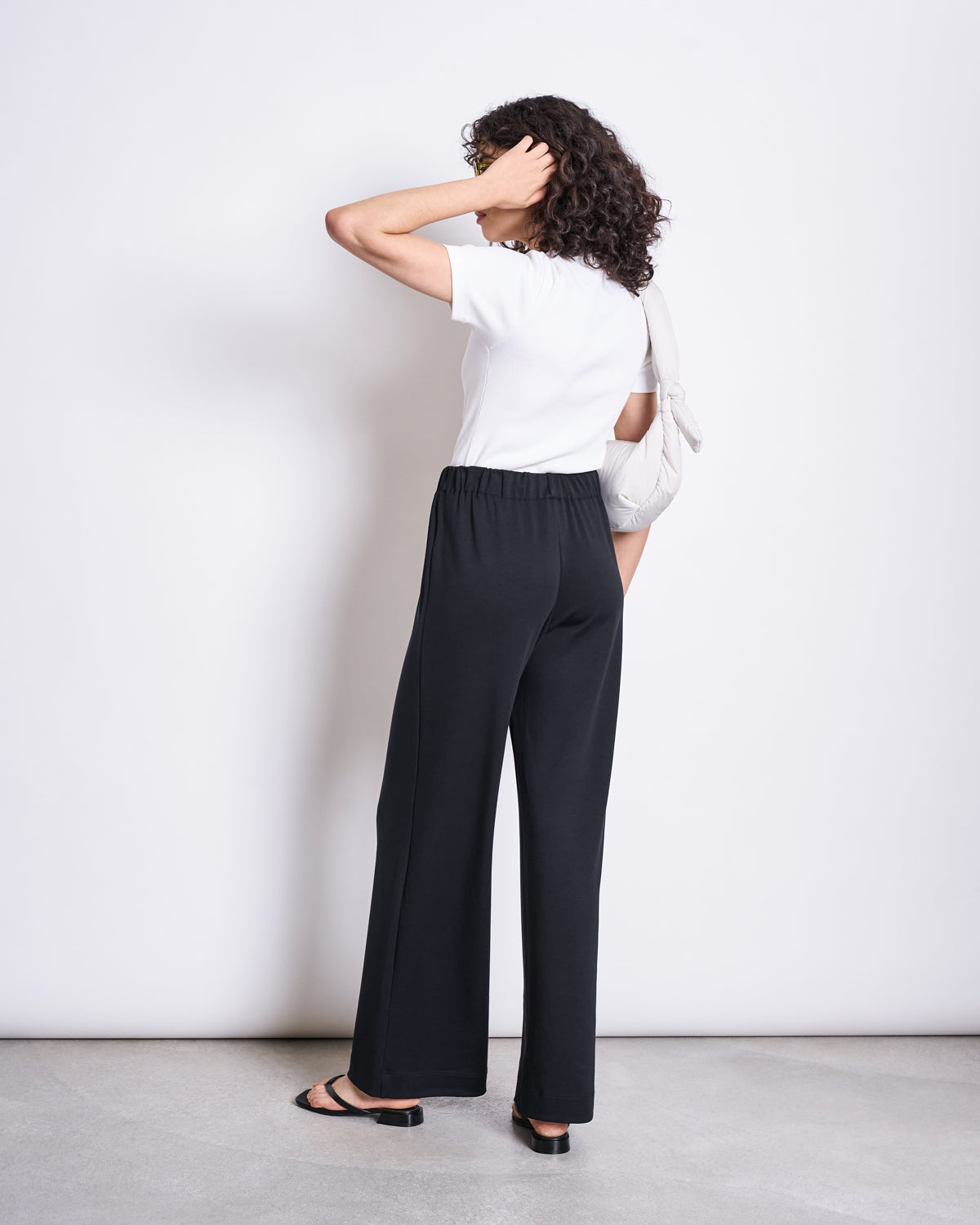 WIDE PANTS KISO BLACK Pants jan-n-june 4
