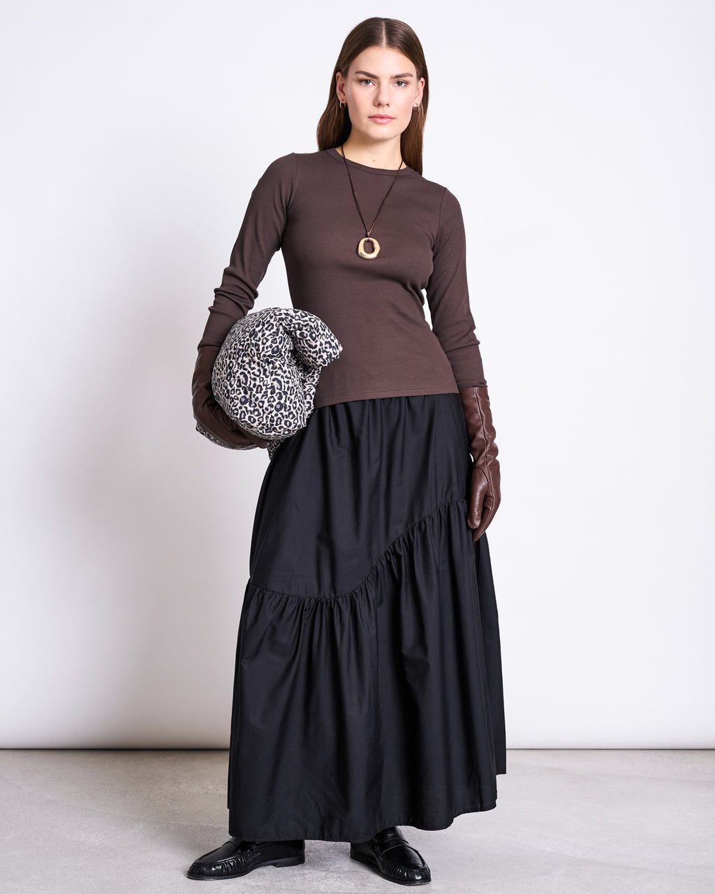 RIB LONGSLEEVE RAVA MUD Longsleeve jan-n-june 1