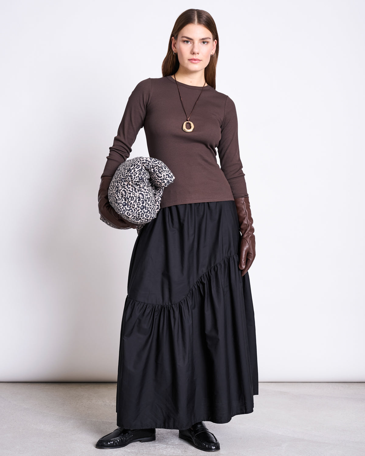 RIB LONGSLEEVE RAVA MUD Longsleeve jan-n-june 1