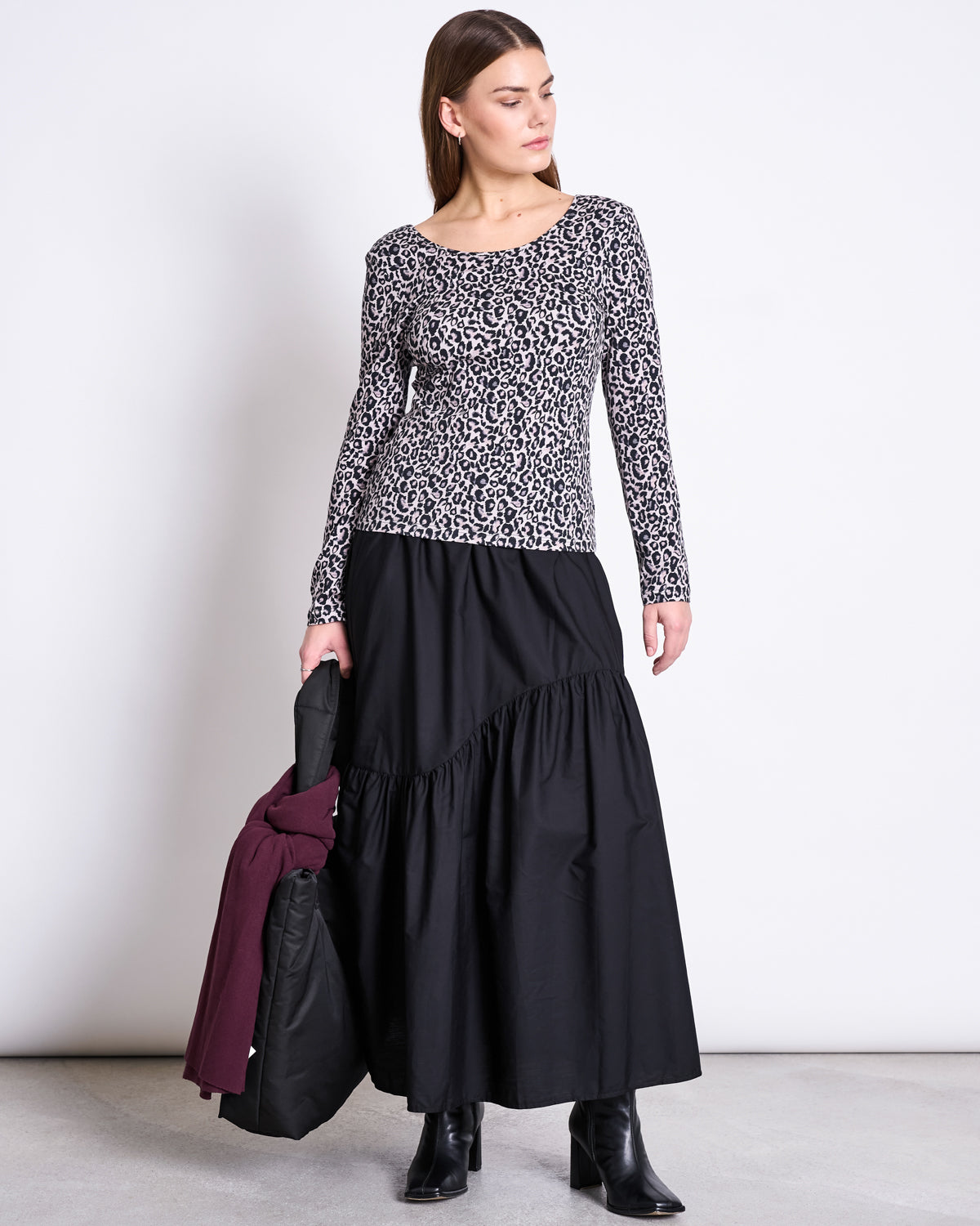 BALLERINA LONGSLEEVE LEON LEO PRINT GOTS Longsleeve jan-n-june 1