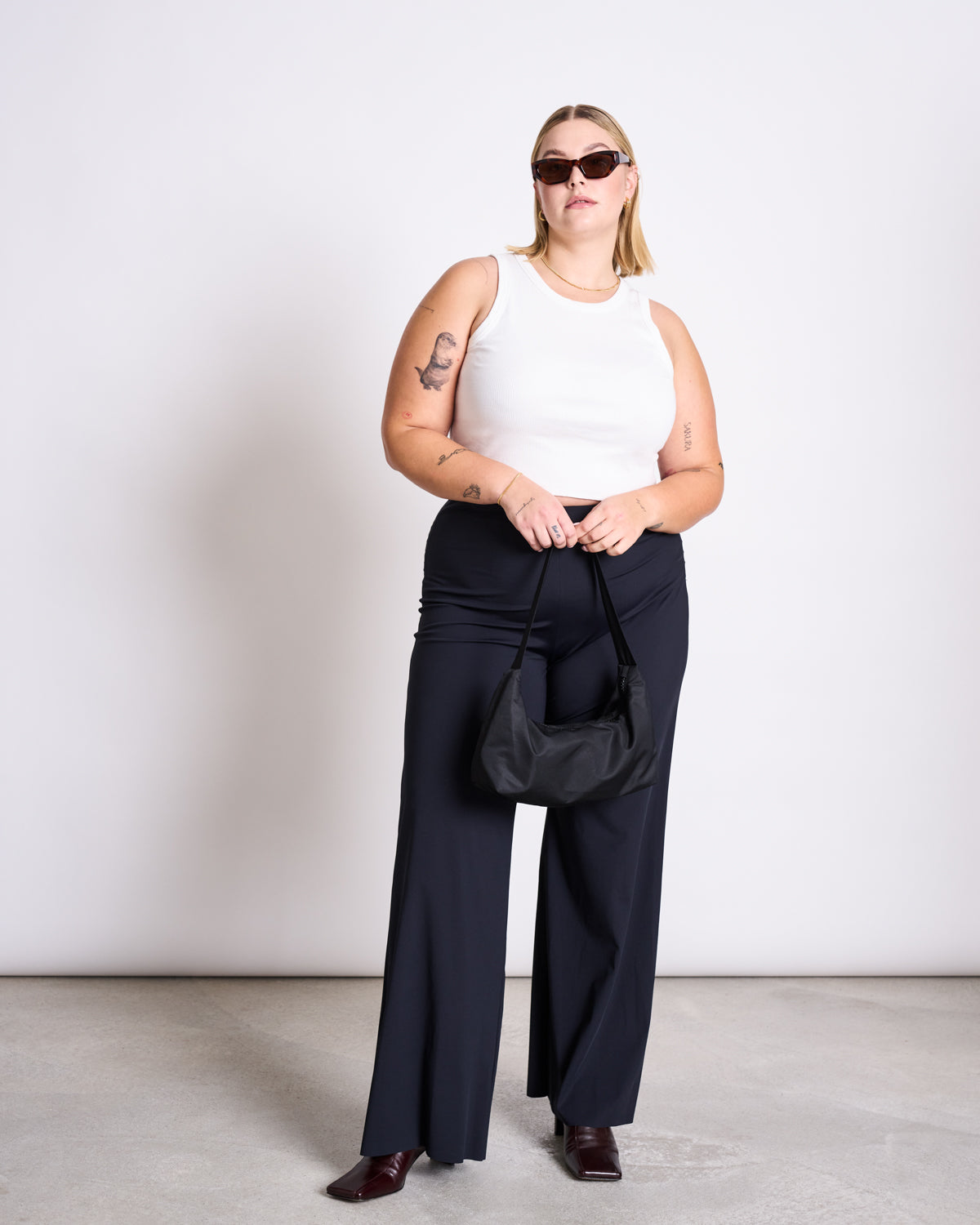 WIDE PANTS MARLENE BLACK Wide Pants jan-n-june 5