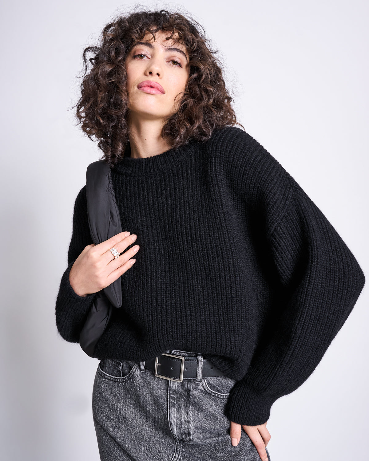 WOOLY JUMPER ANI BLACK T-shirt jan-n-june 1