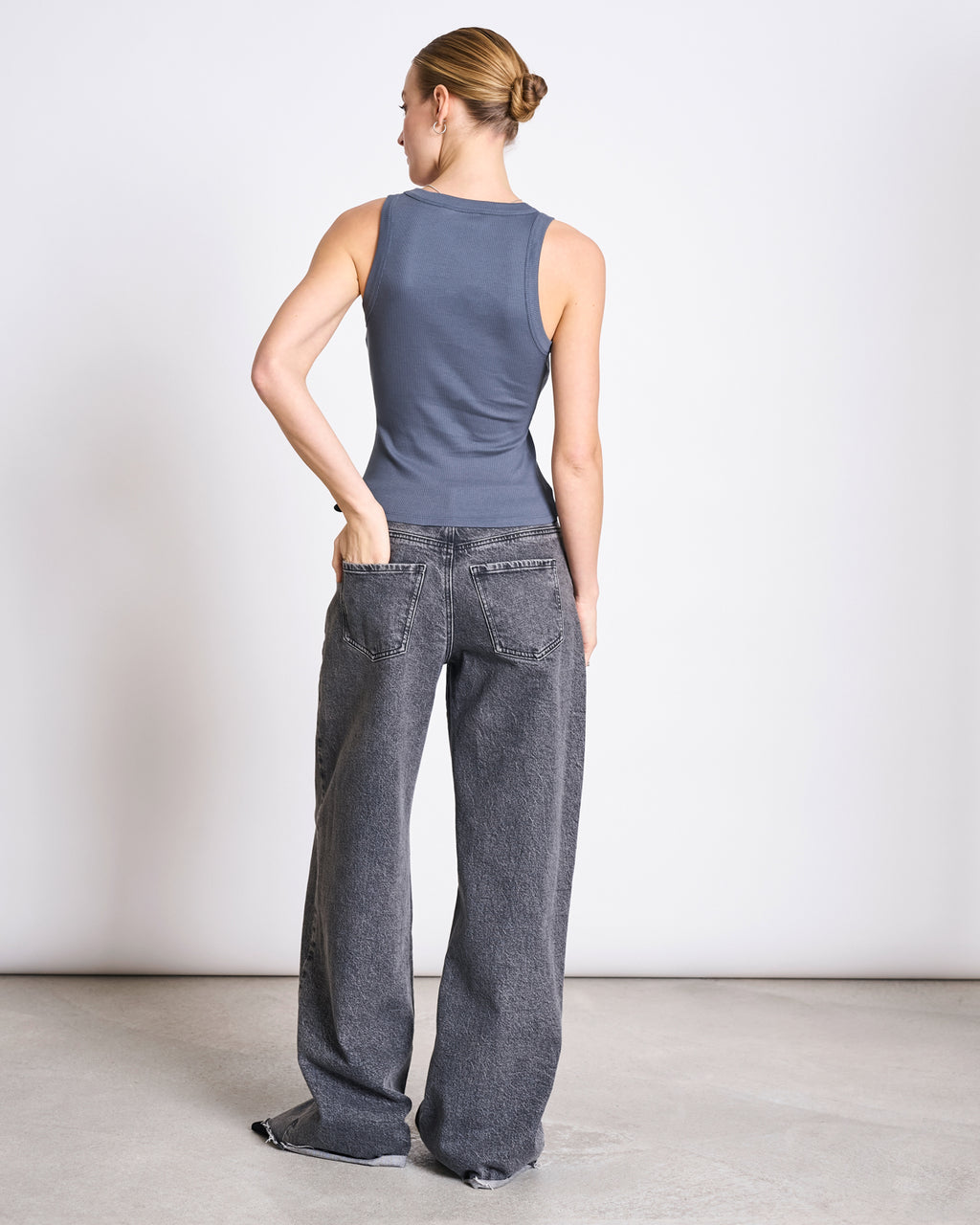 MINIRIB TANK TOP AMAGER TURBULENCE GOTS T-shirt jan-n-june 2