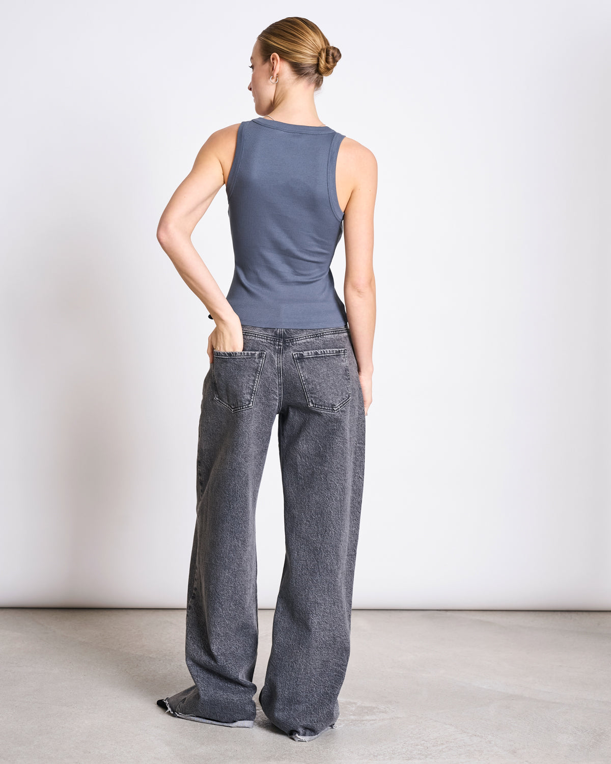 MINIRIB TANK TOP AMAGER TURBULENCE GOTS T-shirt jan-n-june 2