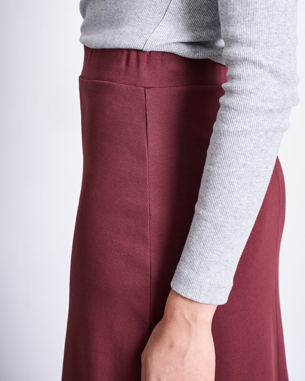 MAXI SKIRT BURNITA INTENSE RUST GOTS jan-n-june 5