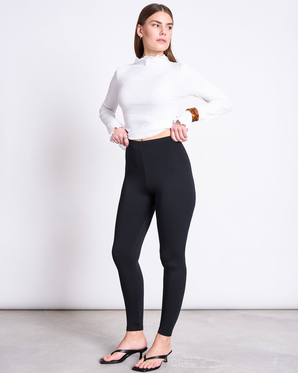 BASIC LEGGINGS BLACK Leggings jan-n-june 1