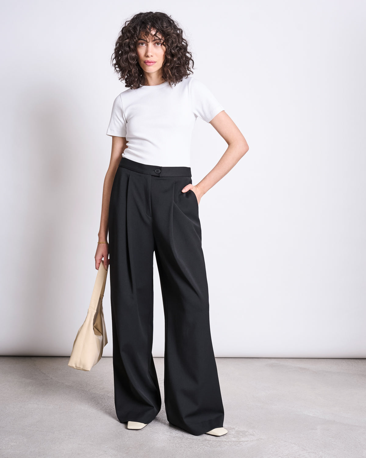 WIDE PANTS GIZA BLACK jan-n-june 7