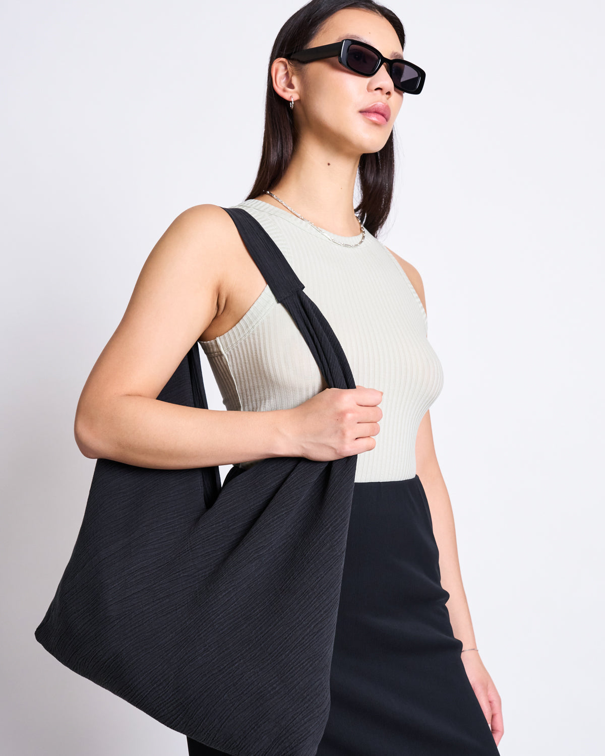 CRINKLE SHOPPER VISBY BLACK Accessories jan-n-june 2
