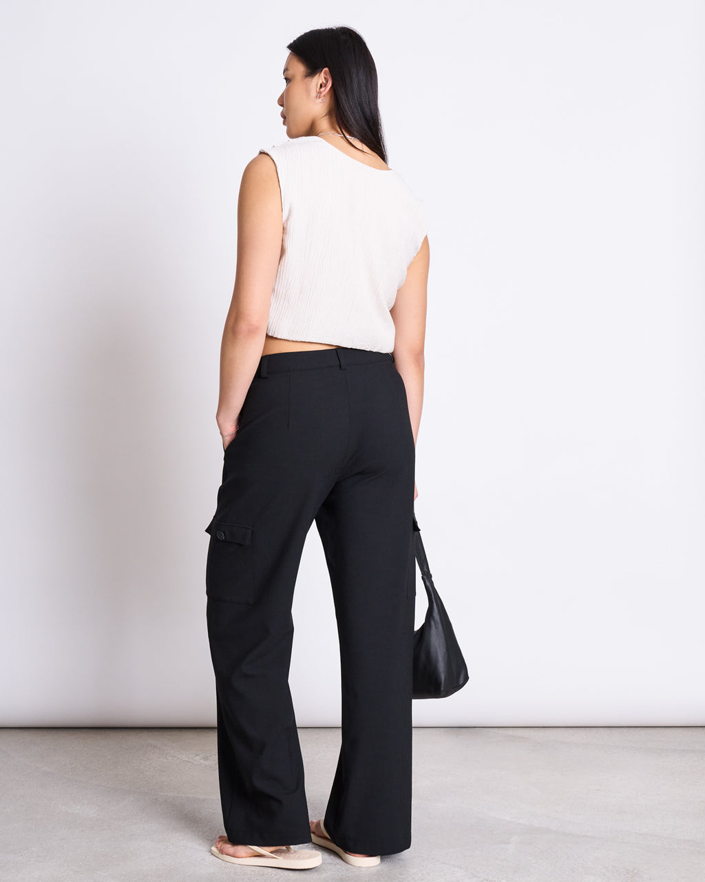 CARGO PANTS FANO BLACK Pants jan-n-june 5