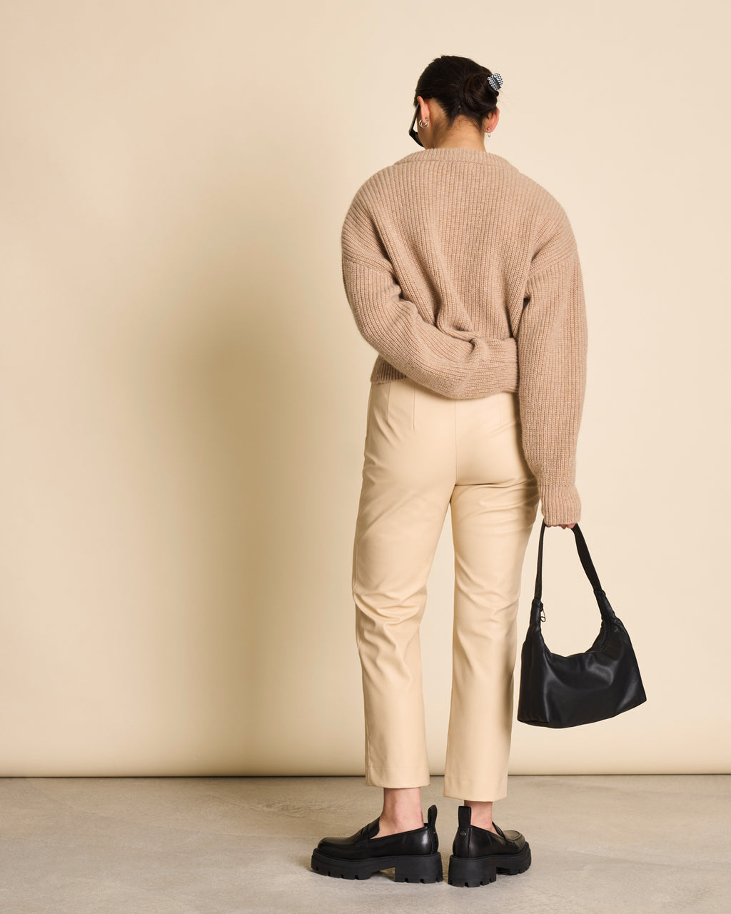 THE VEGAN COATED PANTS BUTTER pants jan-n-june 6