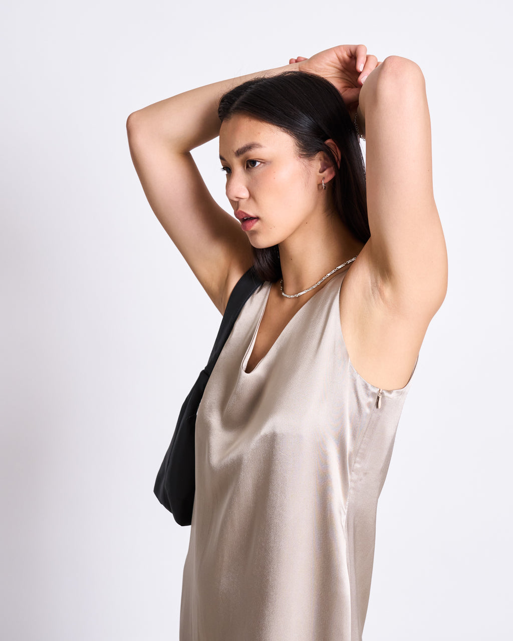 MAXI DRESS BENVIE SILVER GREY Dresses jan-n-june 3