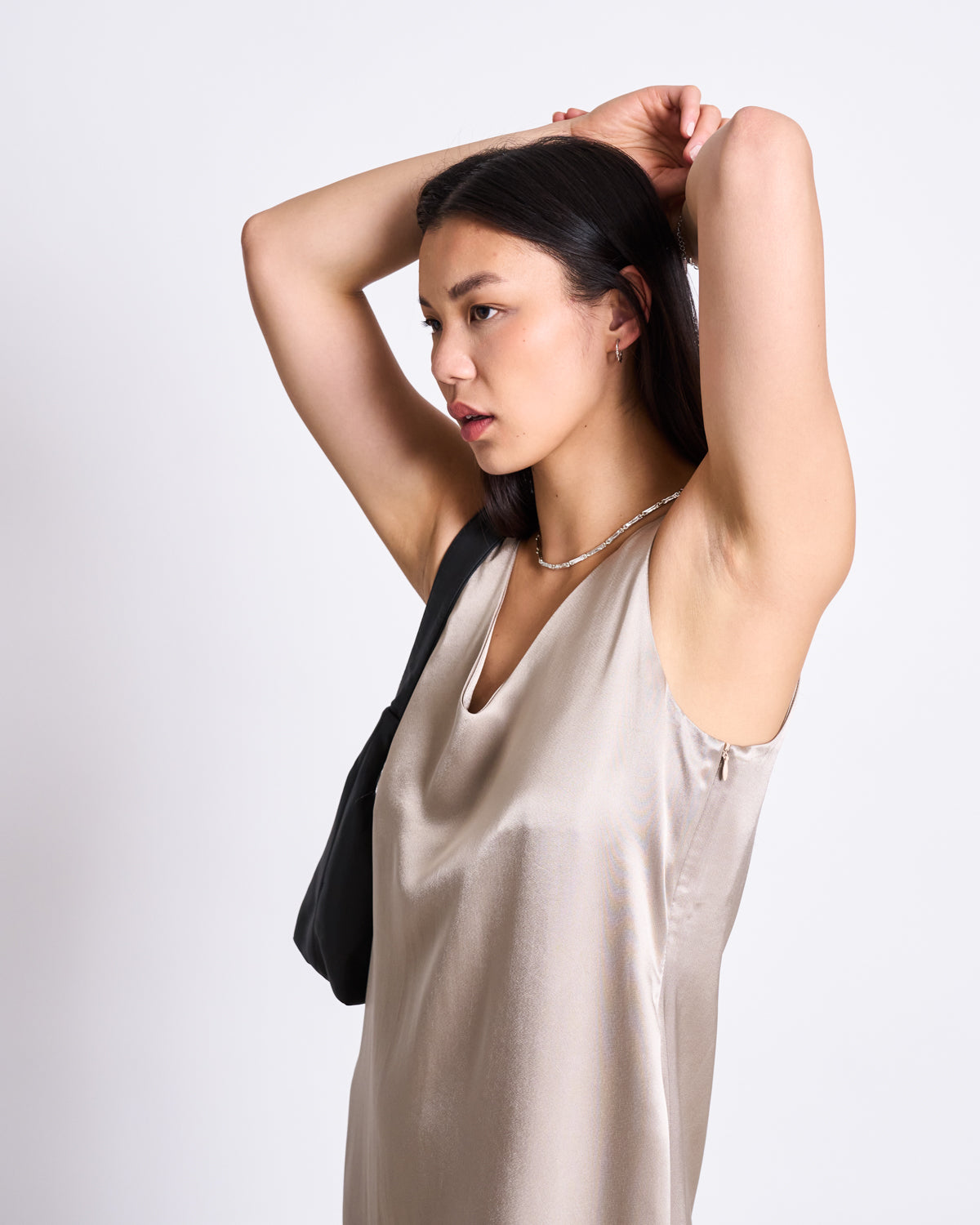 MAXI DRESS BENVIE SILVER GREY Dresses jan-n-june 3