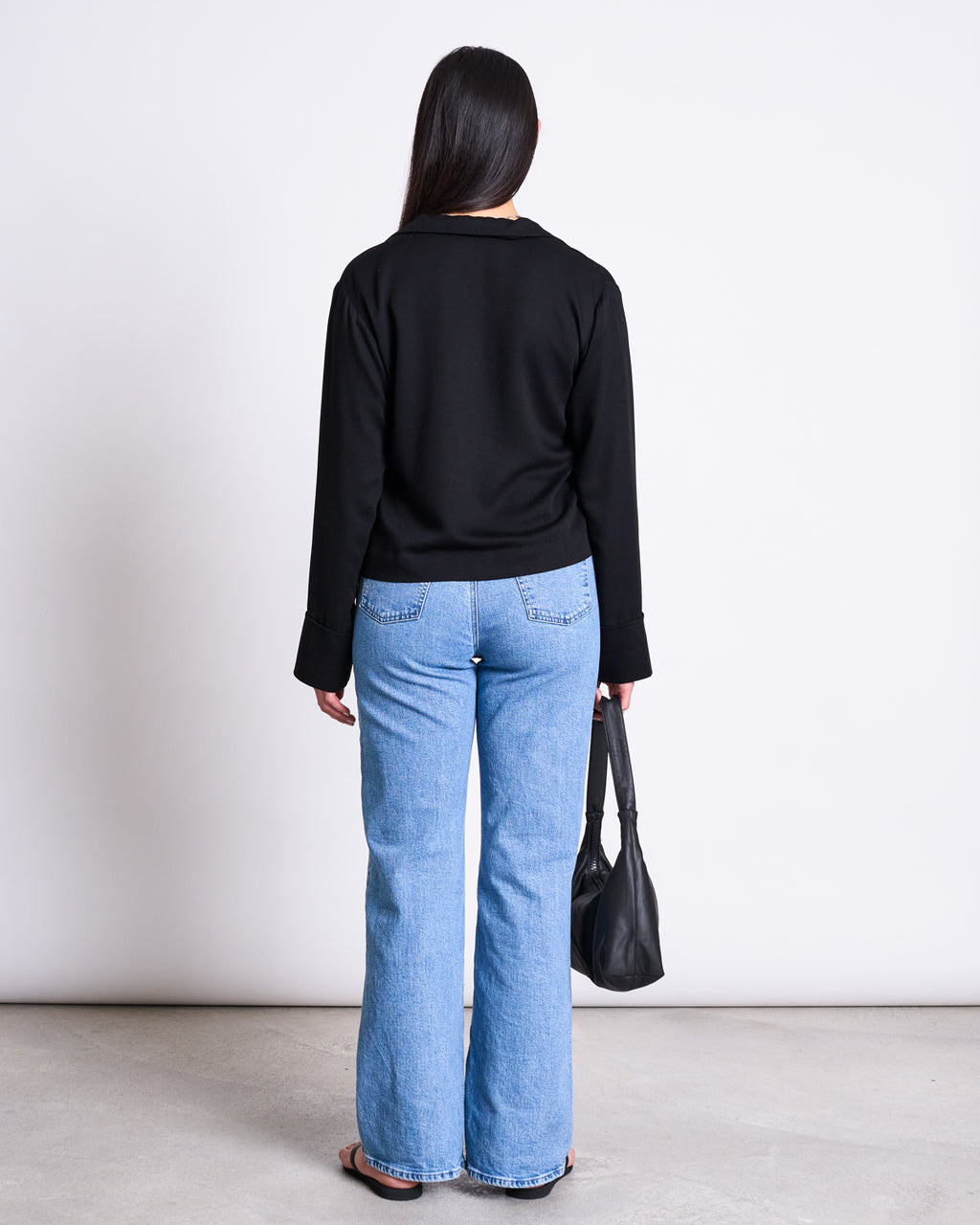 SLITTED WIDE LEG JEANS SELENE LIGHT BLUE Jeans jan-n-june 8