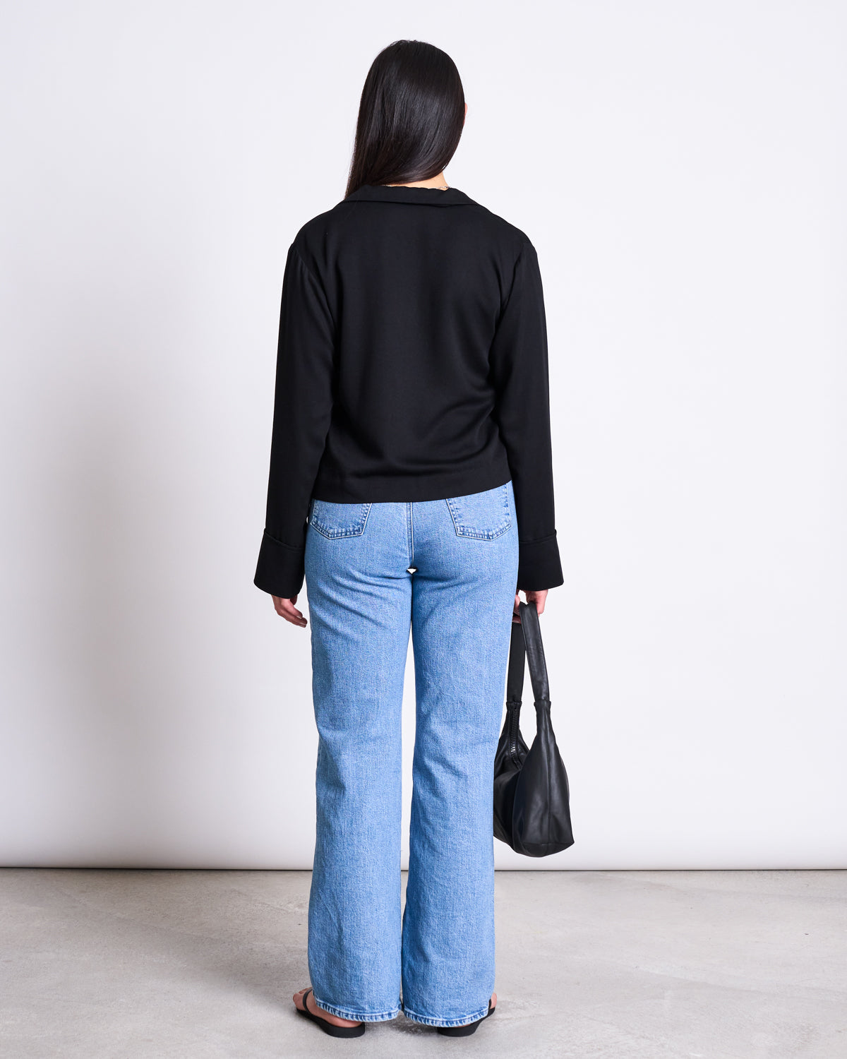 SLITTED WIDE LEG JEANS SELENE LIGHT BLUE Jeans jan-n-june 8