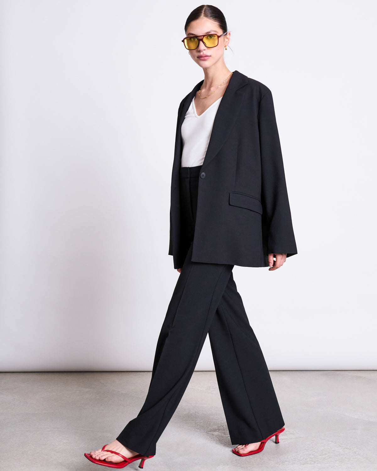 ECOVERO™ WIDE PANTS CORALIE BLACK Pants jan-n-june 4