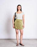 MINI SKIRT FILIO WOODY OLIVE Skirts jan-n-june 1