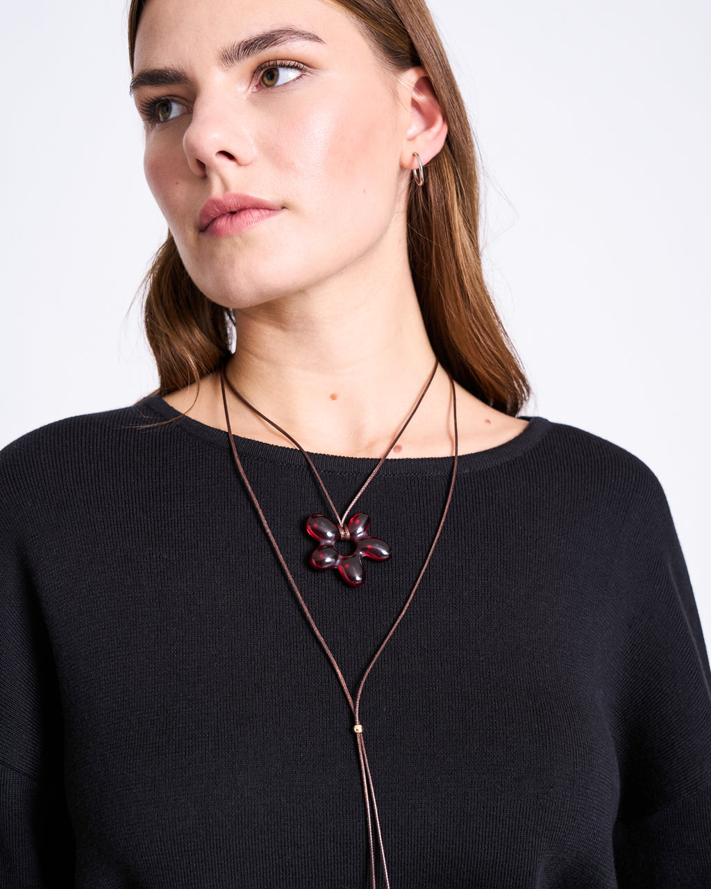 LIGHT KNIT JUMPER WILLIAMSBURG BLACK GOTS Jumper jan-n-june 3