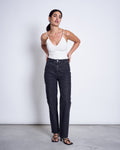 STRAIGHT LEG JEANS ALBA FADED BLACK Jeans jan-n-june 1