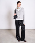 CREWNECK CARDIGAN GLIMT LIGHT GREY GOTS Cardigan jan-n-june 1