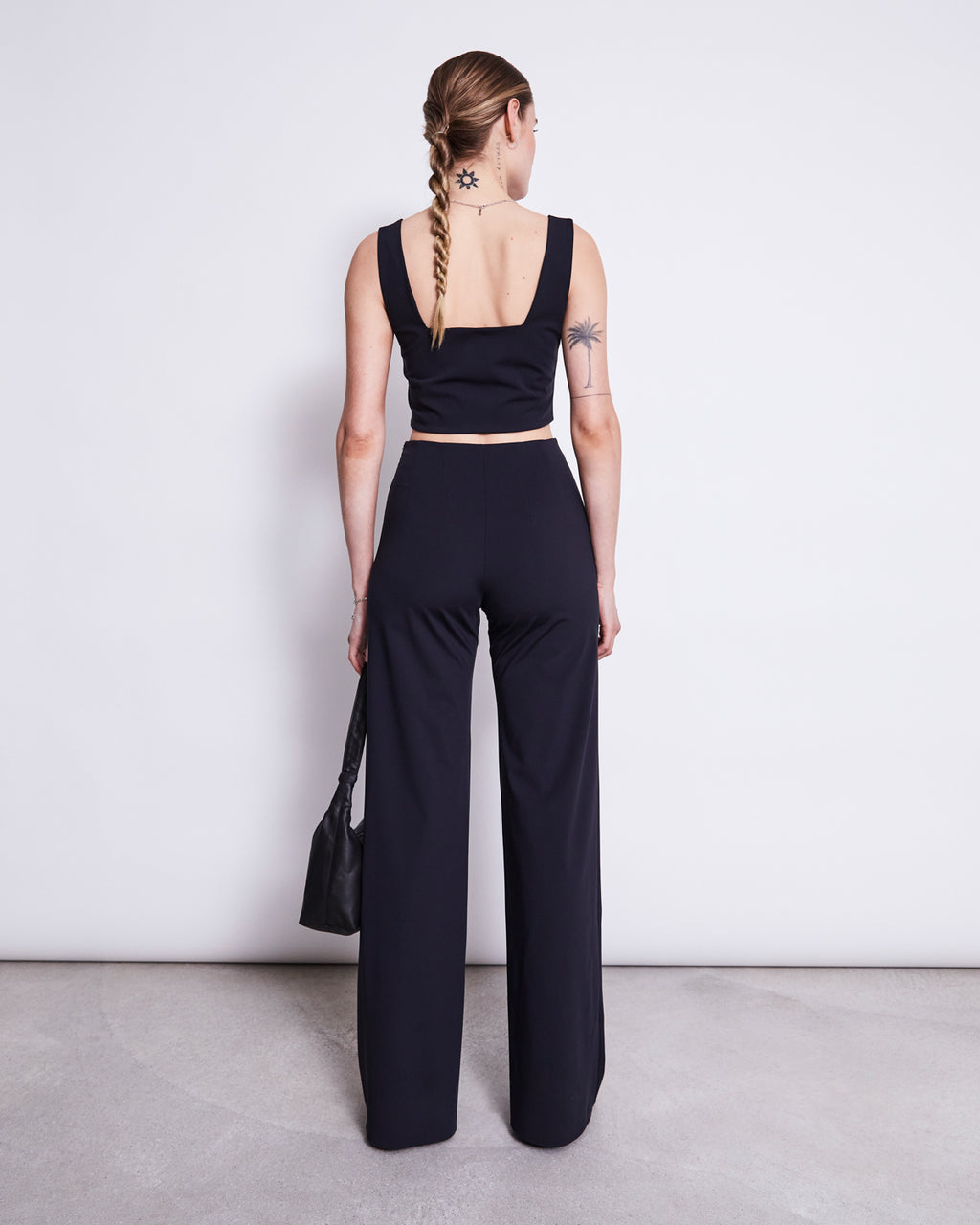 WIDE PANTS MARLENE BLACK Wide Pants jan-n-june 2