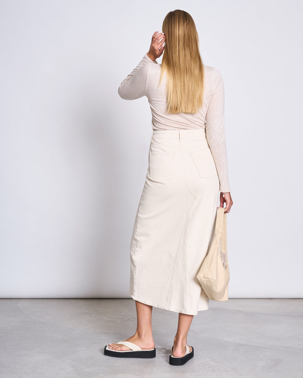 LINEN LONGSLEEVE KEISS IVORY GOTS Longsleeve jan-n-june 8