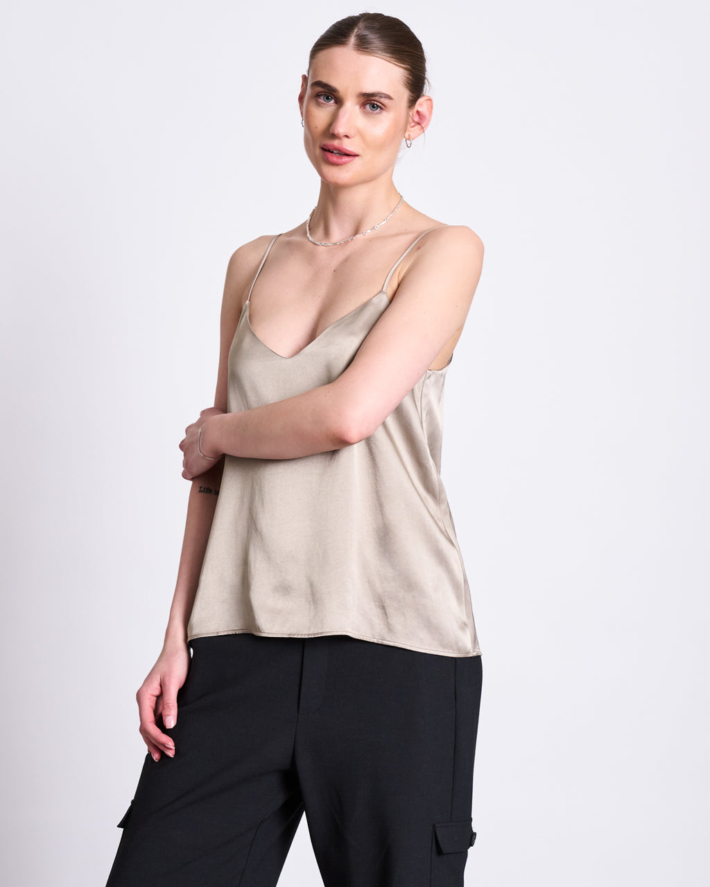 SLIP TOP MAUD SILVER GREY tops jan-n-june 3