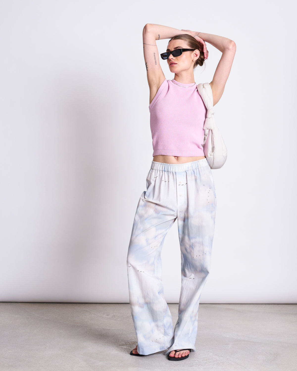 KNIT TOP GARDA LIGHT ORCHID GOTS Tops jan-n-june 2