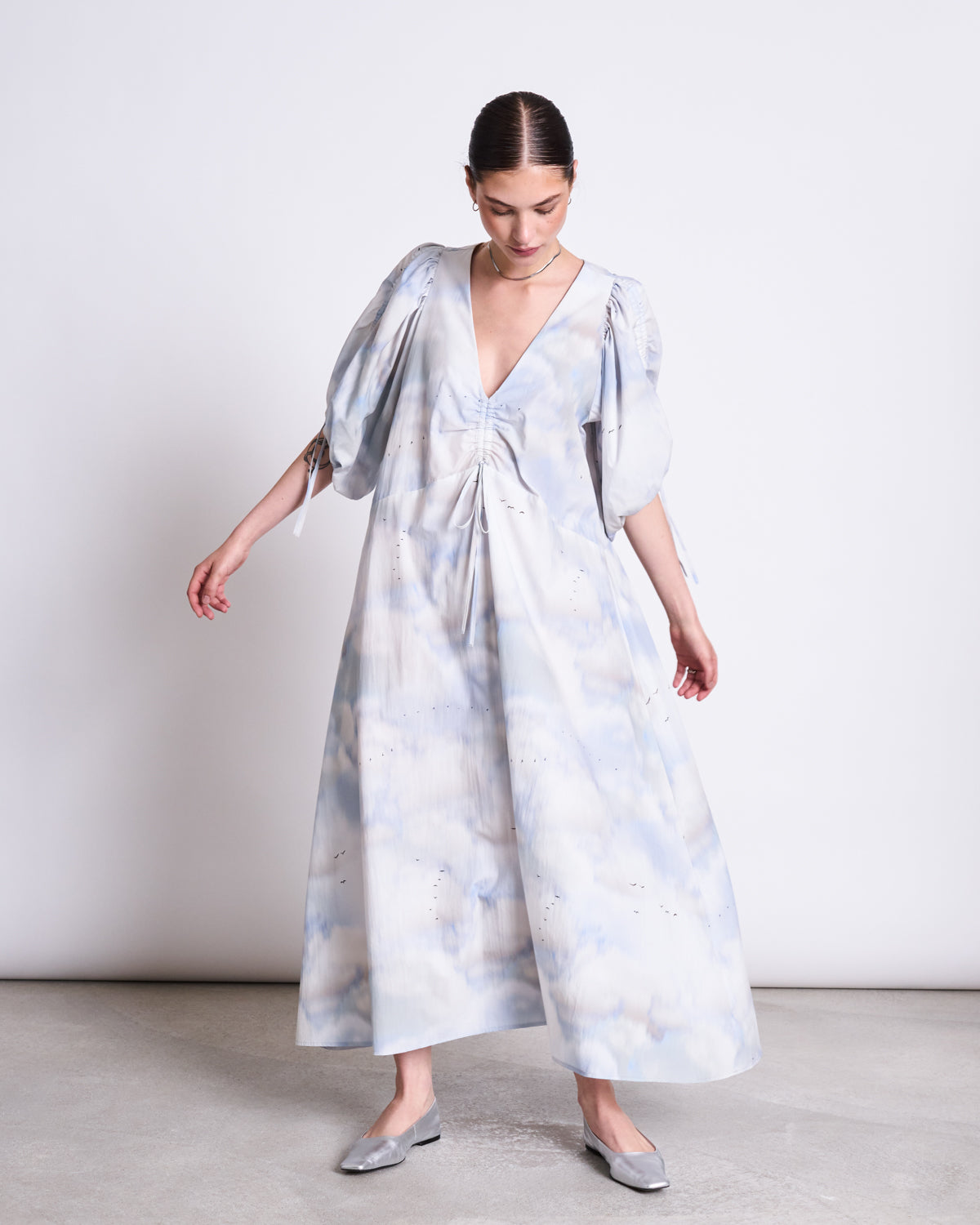 MAXI DRESS DANS CLOUD PRINT Dresses jan-n-june 6