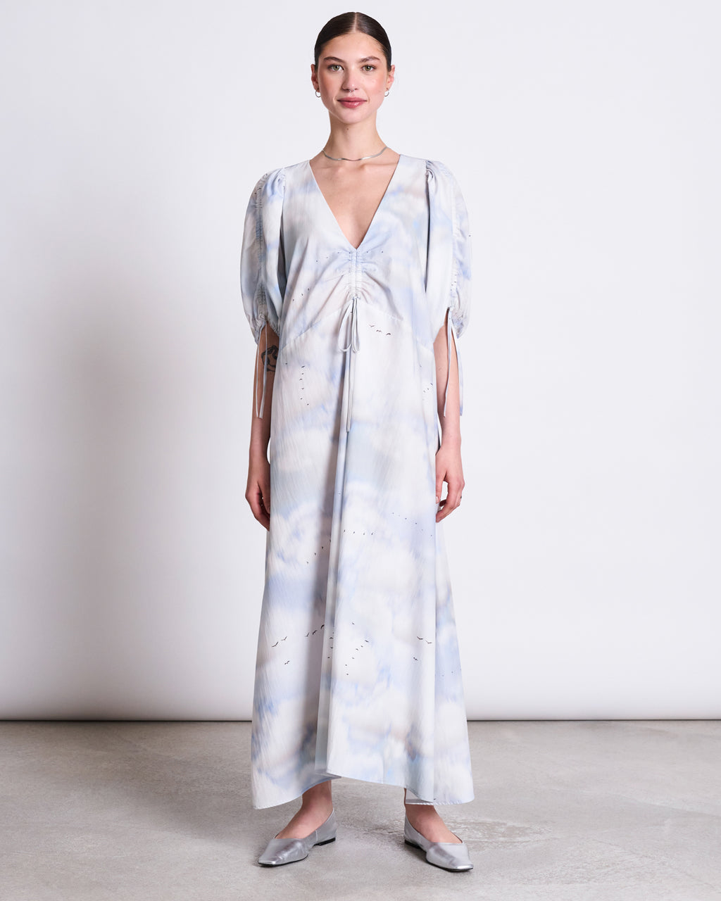 MAXI DRESS DANS CLOUD PRINT Dresses jan-n-june 1