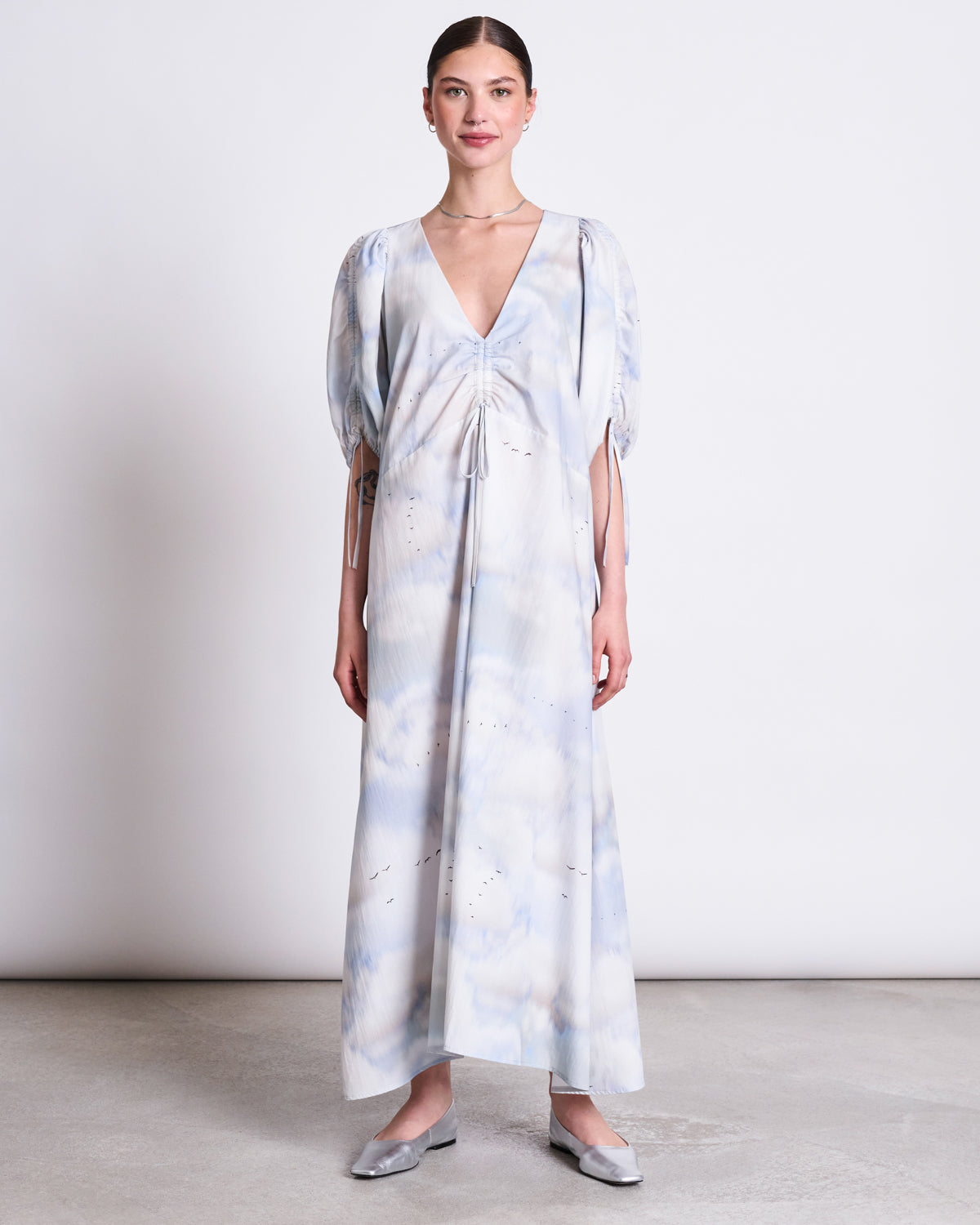 MAXI DRESS DANS CLOUD PRINT Dresses jan-n-june 1