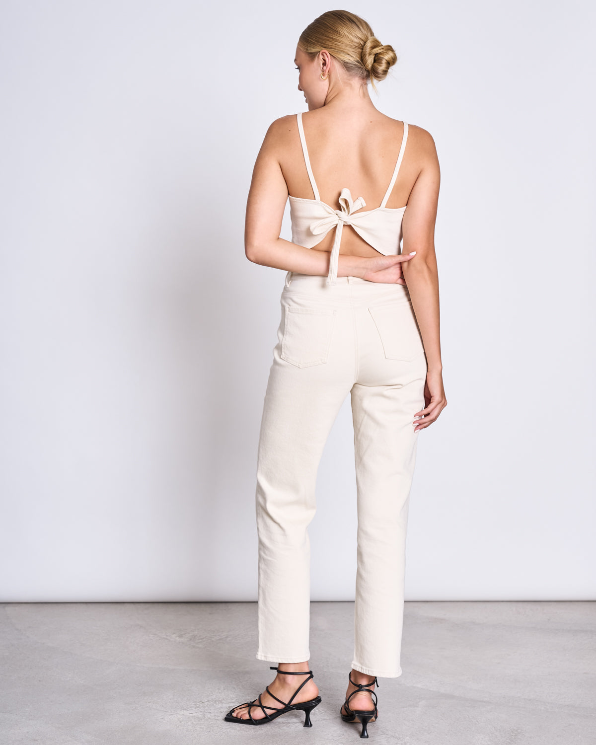 STRAIGHT LEG JEANS ALBA ECRU Jeans jan-n-june 2