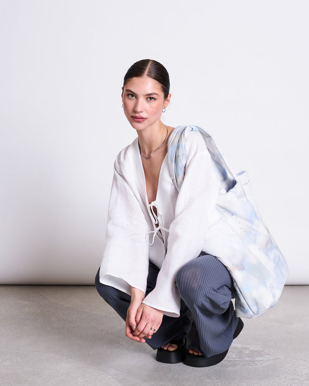 TENCEL™ LYOCELL RIB PANTS SMILLA TURBULENCE Pants jan-n-june 4