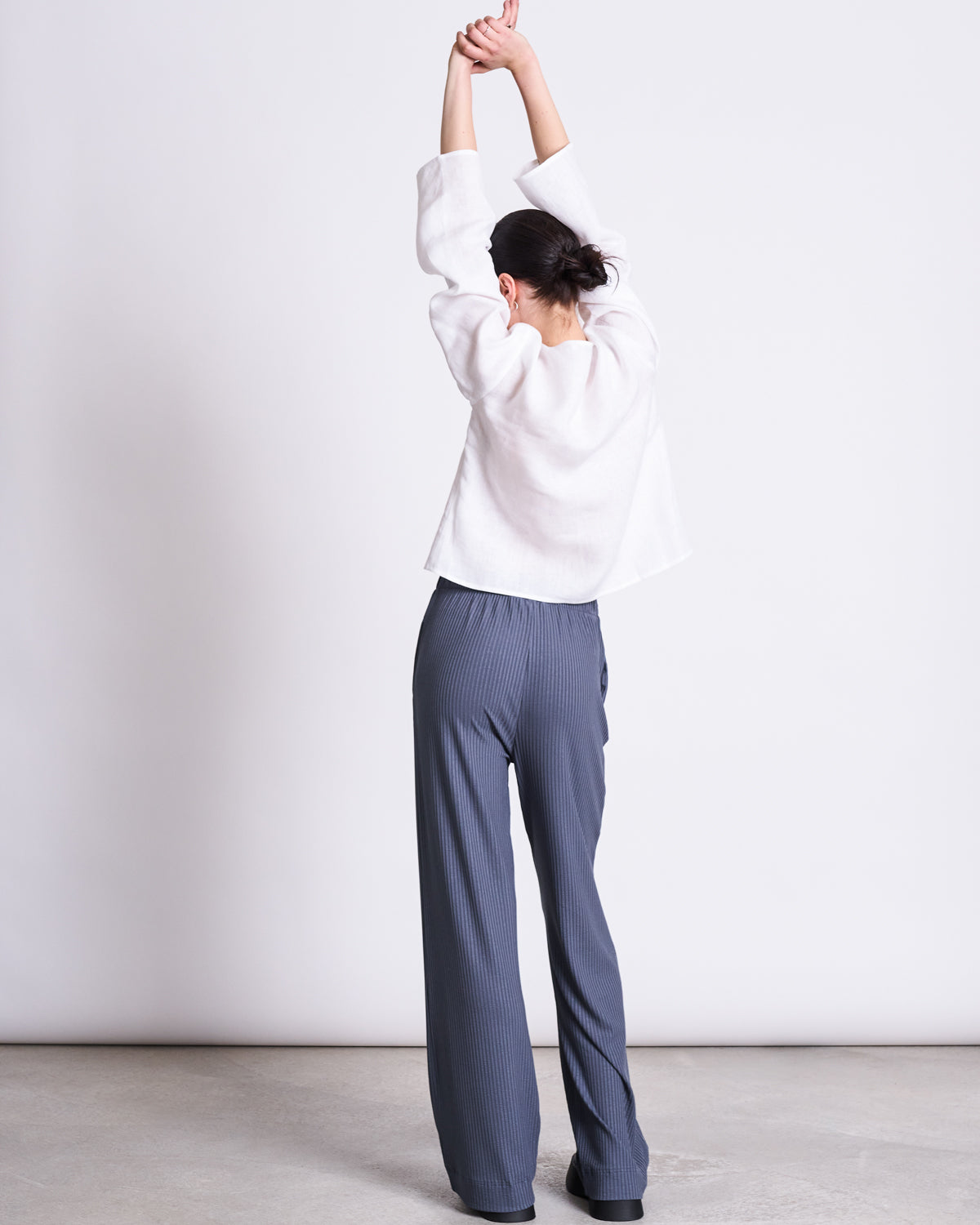 TENCEL™ LYOCELL RIB PANTS SMILLA TURBULENCE Pants jan-n-june 3