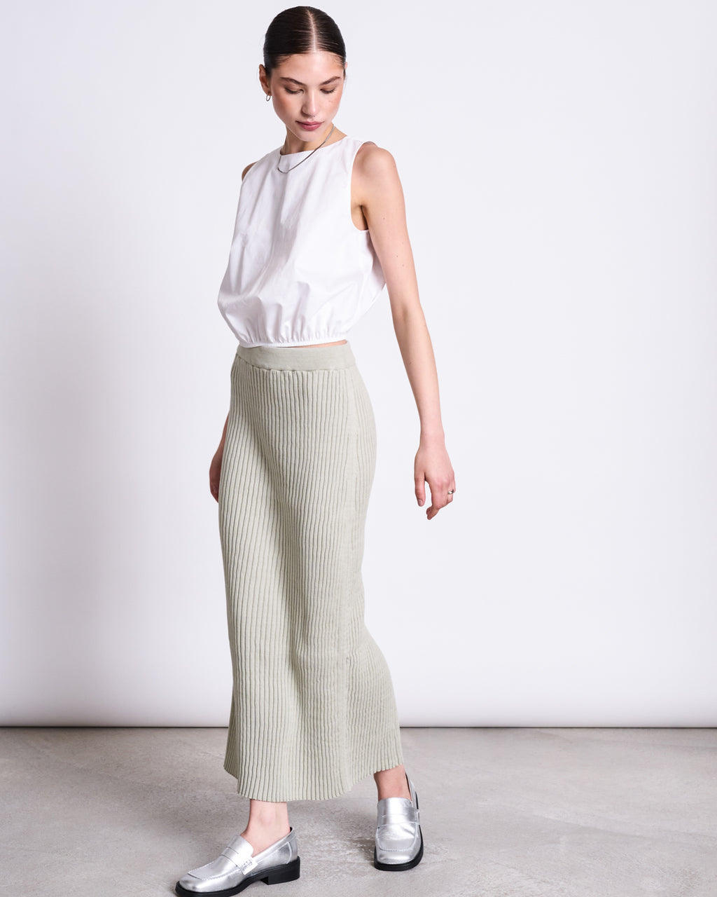 MIDI KNIT SKIRT EBBA VINTAGE LACE GOTS Skirts jan-n-june 4