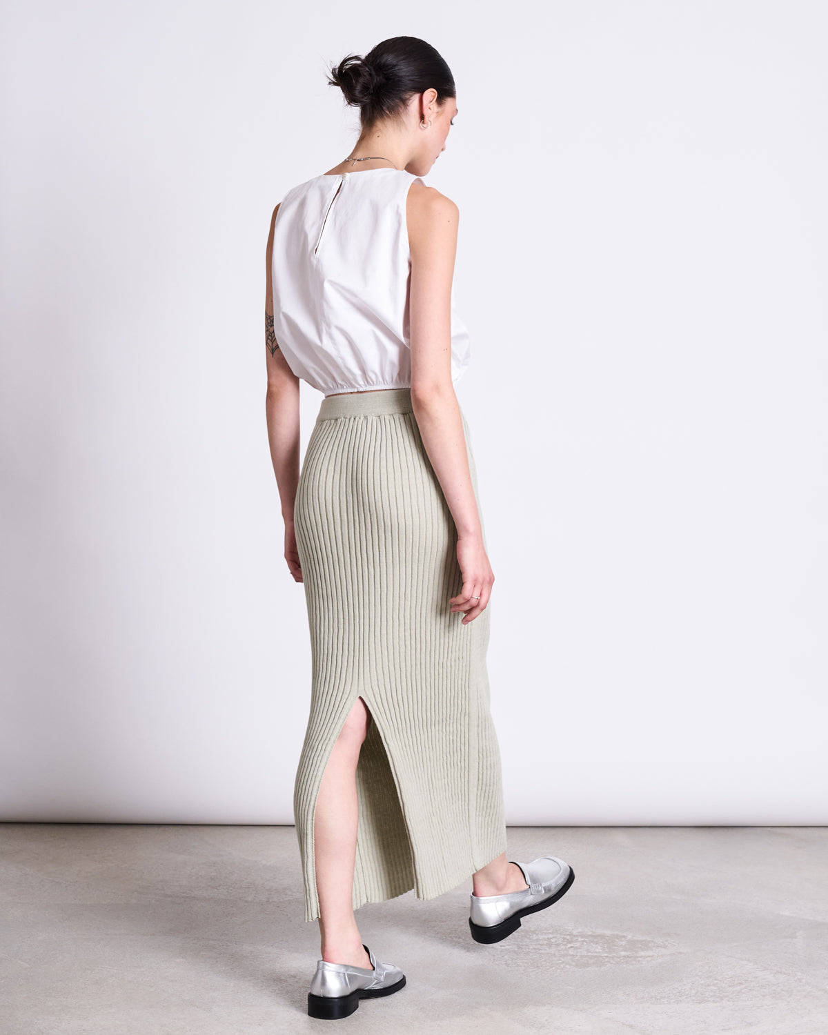 MIDI KNIT SKIRT EBBA VINTAGE LACE GOTS Skirts jan-n-june 5