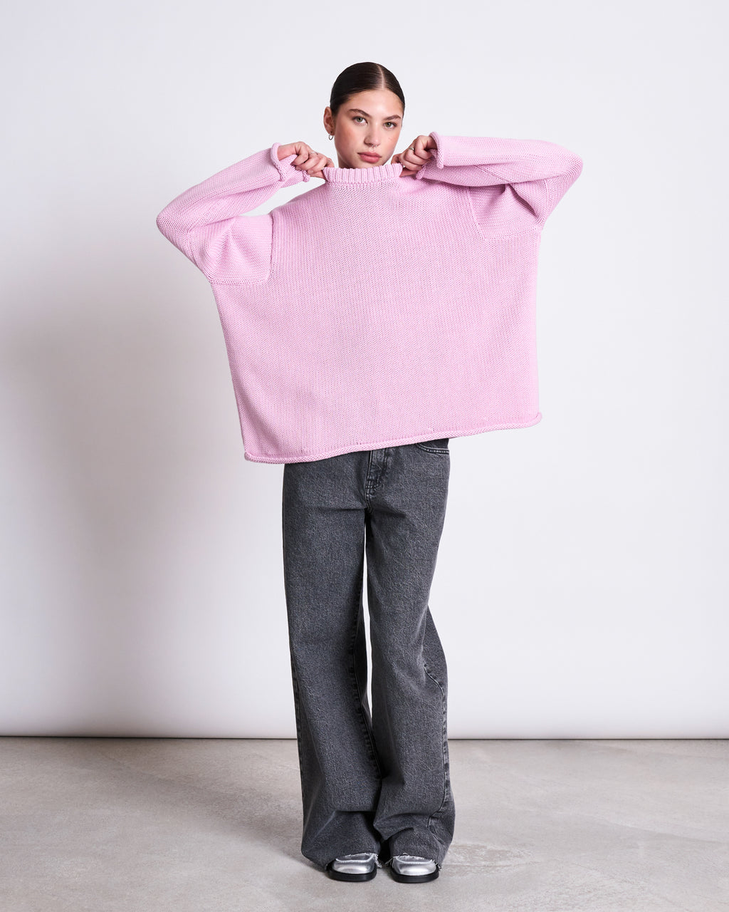 JUMPER SONA LIGHT ORCHID GOTS Knits jan-n-june 3