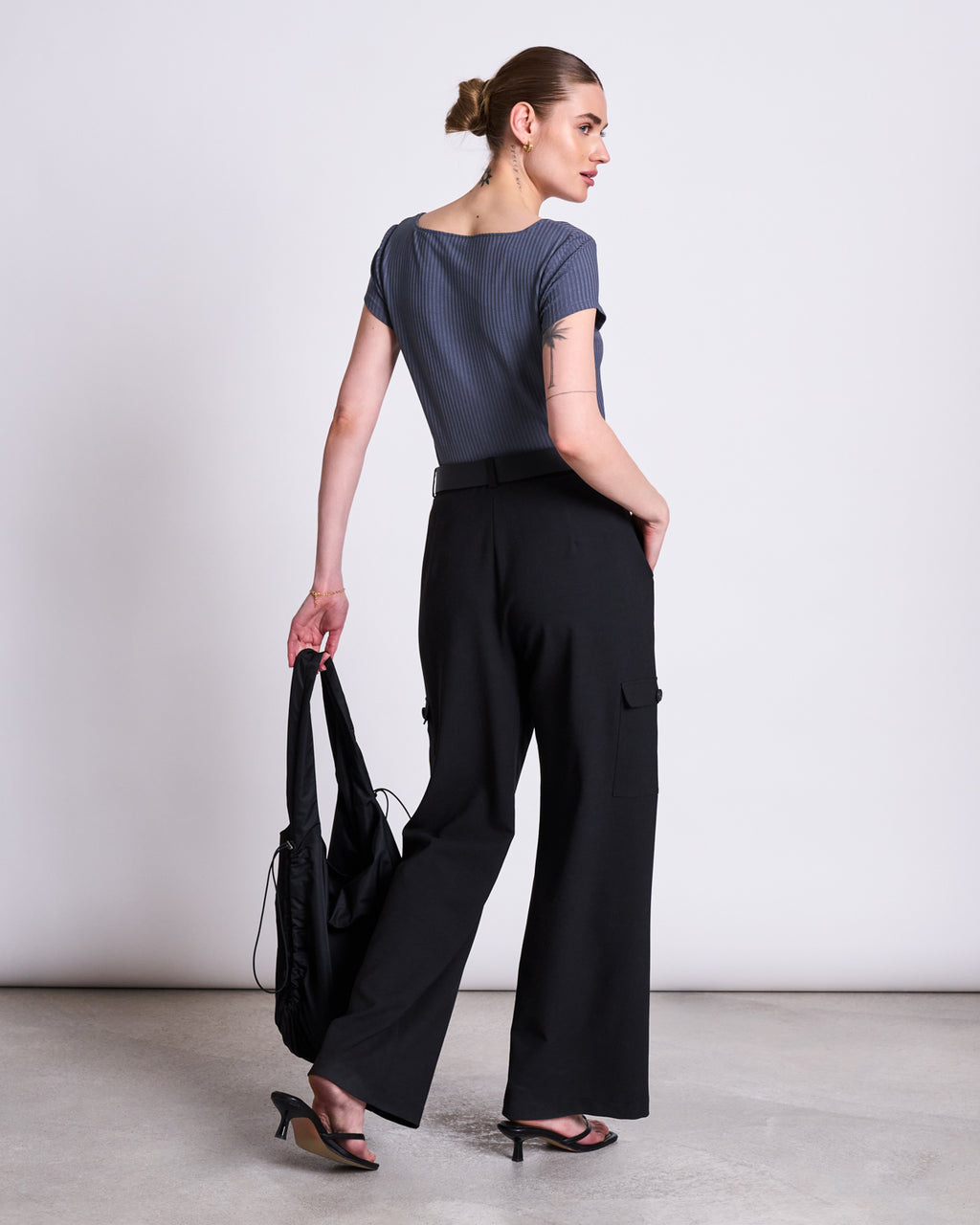 CARGO PANTS FANO BLACK Pants jan-n-june 8