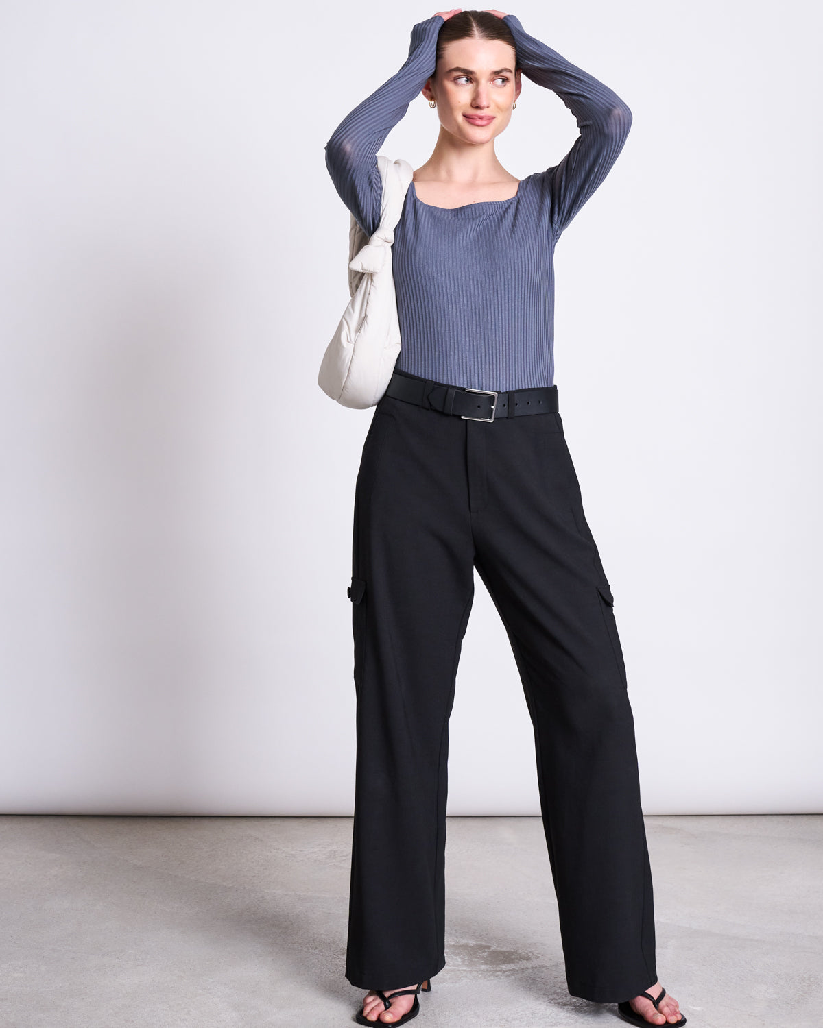 CARGO PANTS FANO BLACK Pants jan-n-june 9