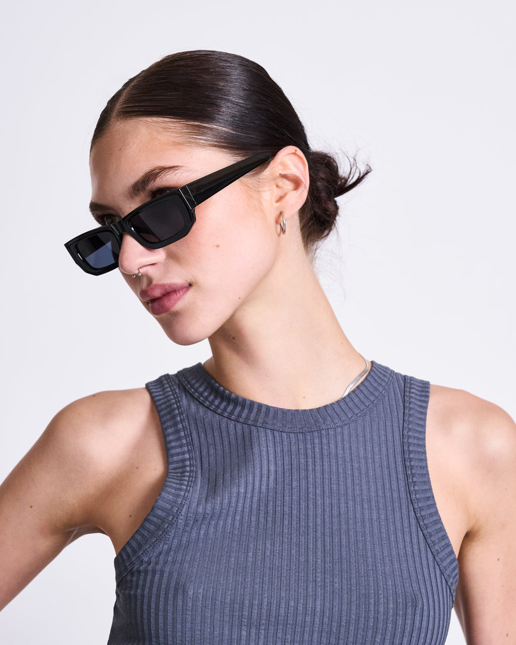 TENCEL™ LYOCELL RIB TANK TOP PORTO TURBULENCE Tops jan-n-june 4