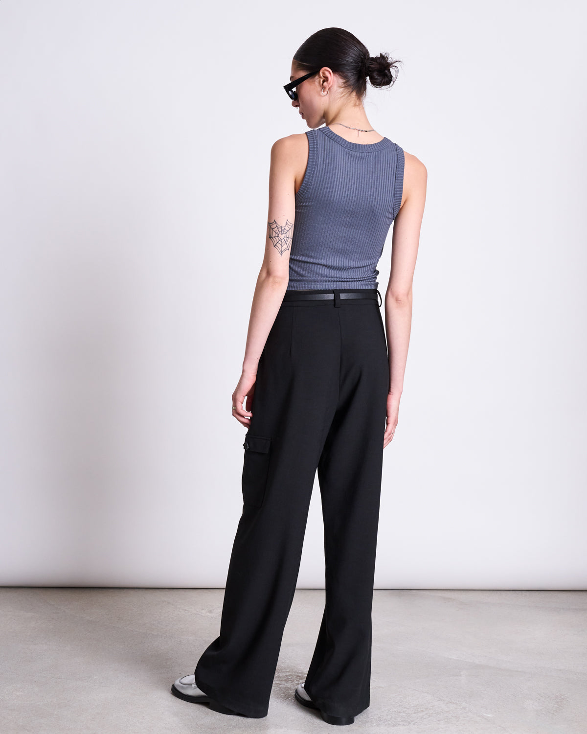 TENCEL™ LYOCELL RIB TANK TOP PORTO TURBULENCE Tops jan-n-june 5