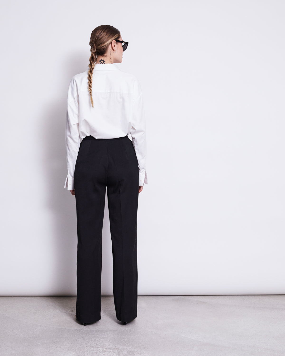 WIDE PANTS CORALIA BLACK Wide Pants jan-n-june 2