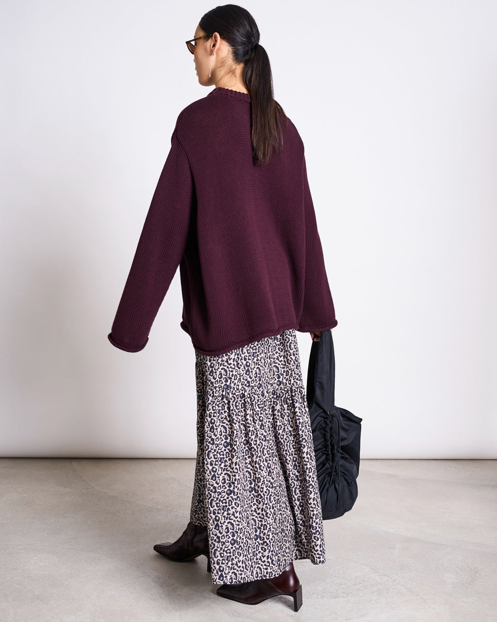 TIERED MAXI SKIRT ALCA LEO PRINT Skirt jan-n-june 3