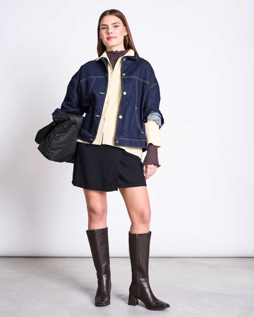 MINI SKIRT FILIA BLACK Mini Skirt jan-n-june 1