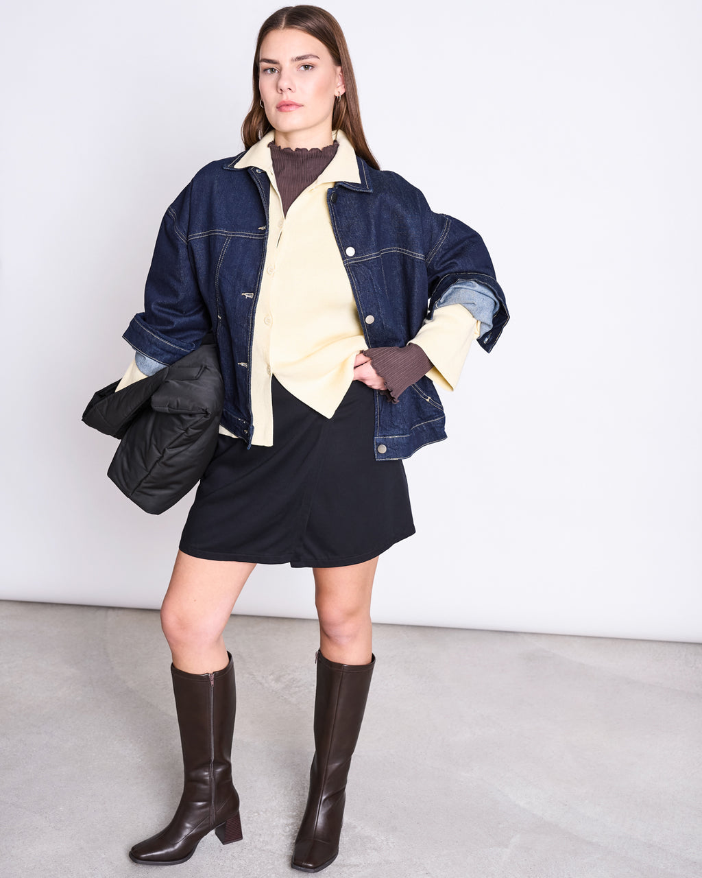 MINI SKIRT FILIA BLACK Mini Skirt jan-n-june 2