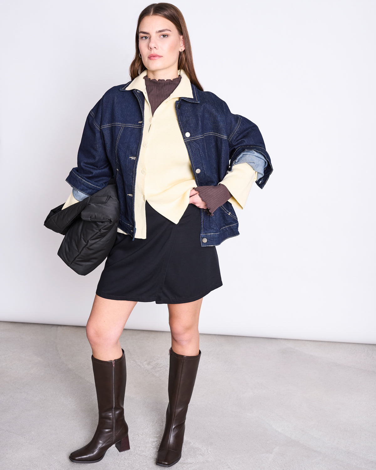 MINI SKIRT FILIA BLACK Mini Skirt jan-n-june 2