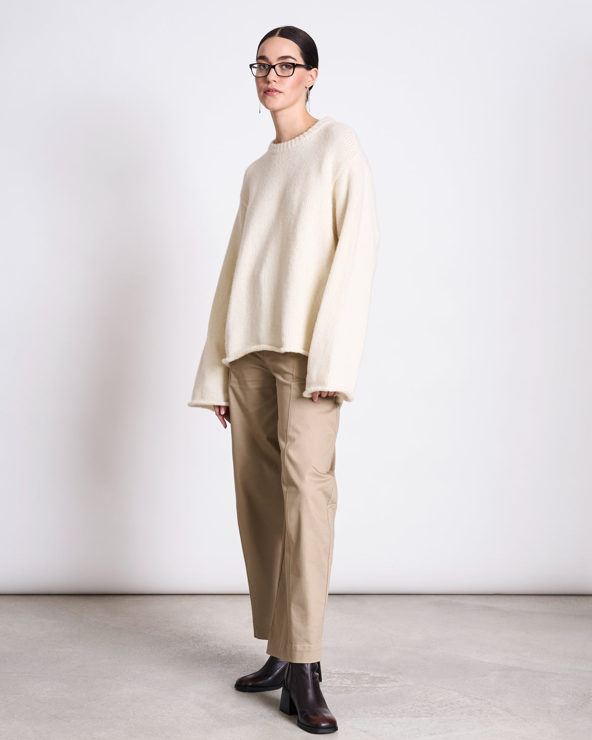 OVERSIZED ALPACA MIX JUMPER WOOLY SONA OFFWHITE Jumper jan-n-june 8