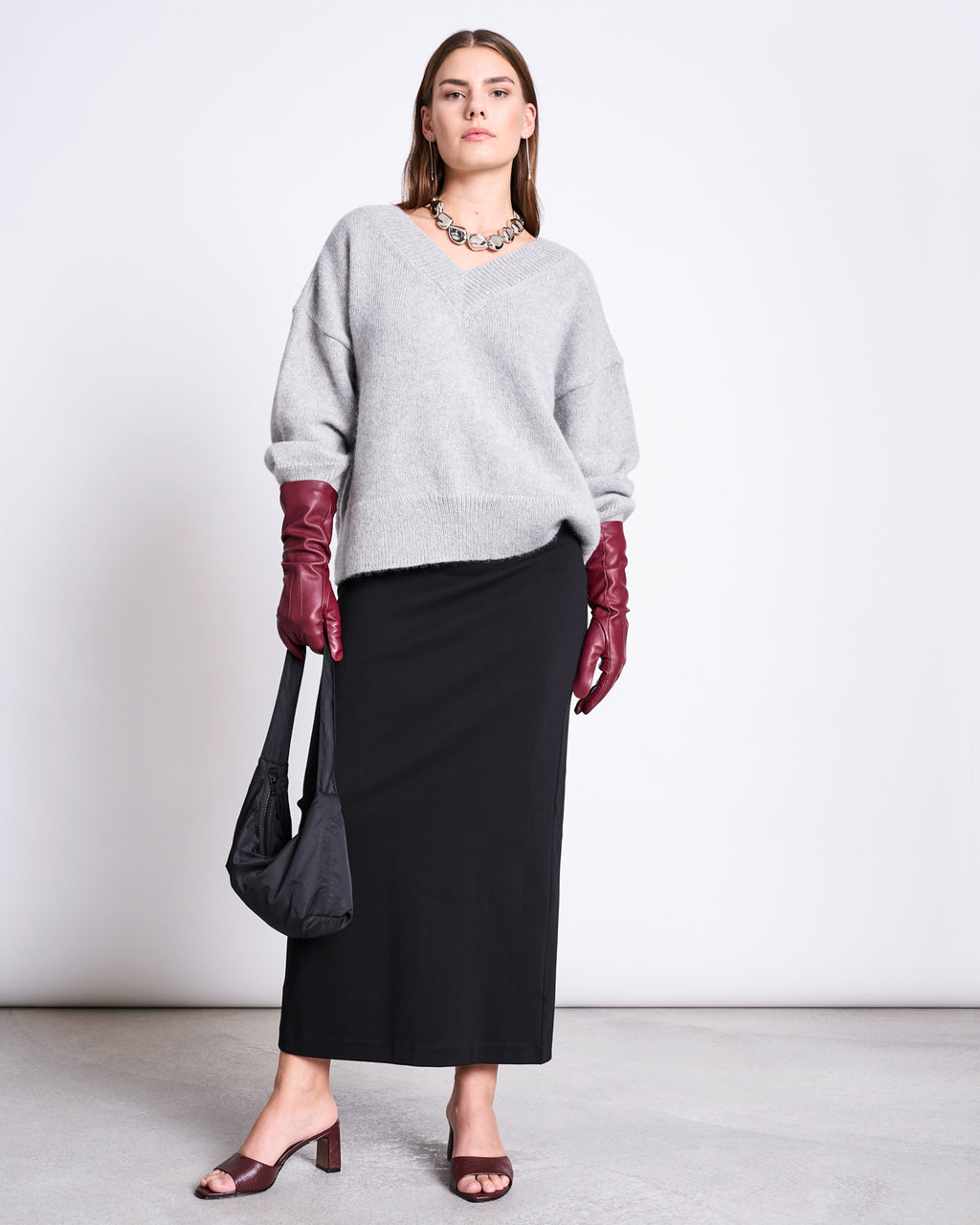 MAXI SKIRT BURNITA BLACK GOTS jan-n-june 3