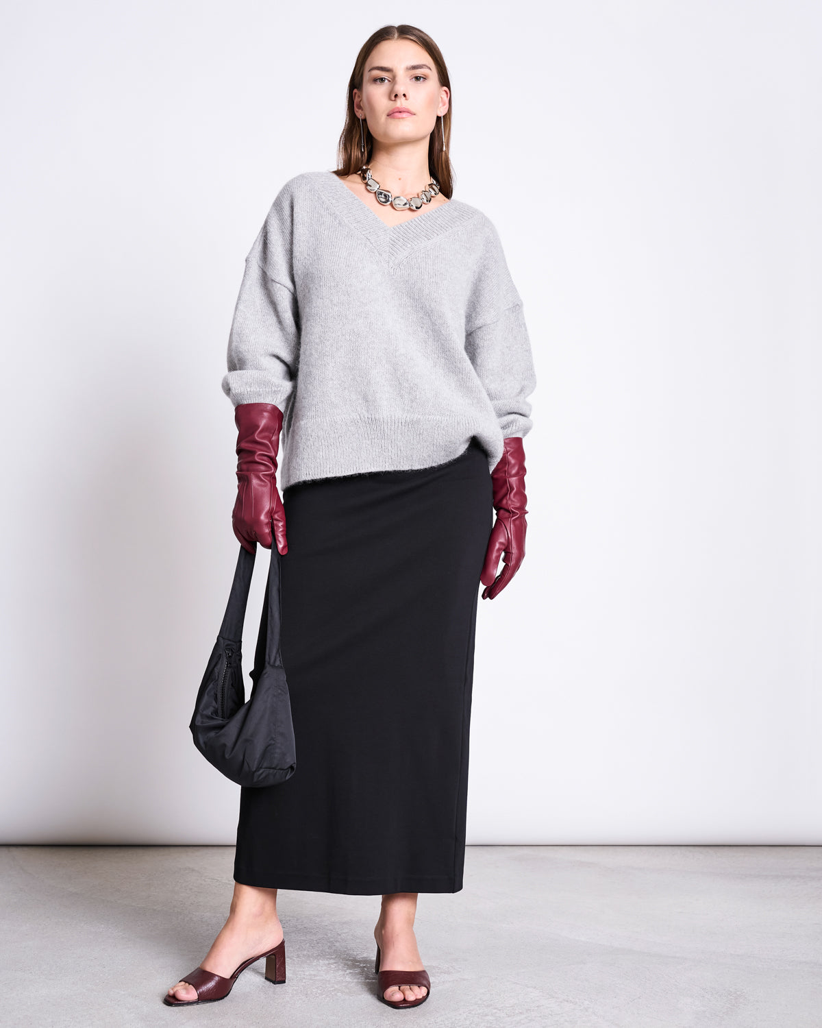 MAXI SKIRT BURNITA BLACK GOTS jan-n-june 3