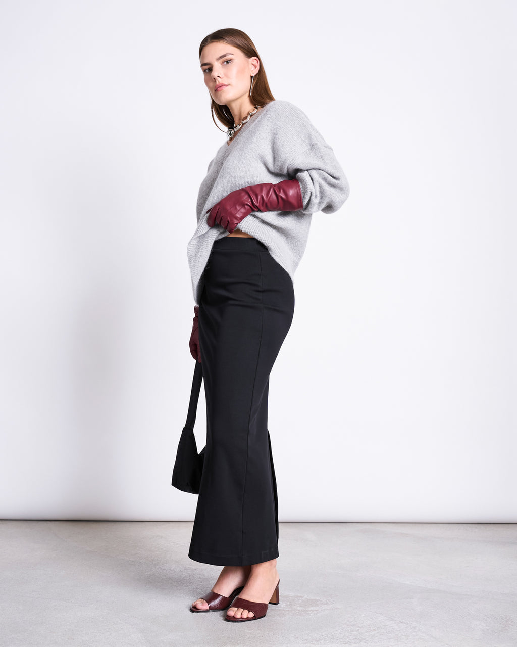 MAXI SKIRT BURNITA BLACK GOTS jan-n-june 2